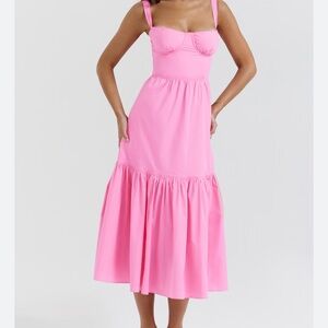House of CB Elia dress pink